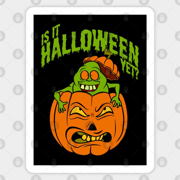 Is It Halloween Yet? Sticker by Circle City Ghostbusters